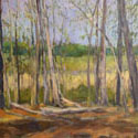 Beaverbrook Trail, 12x16, oil on wood. $400